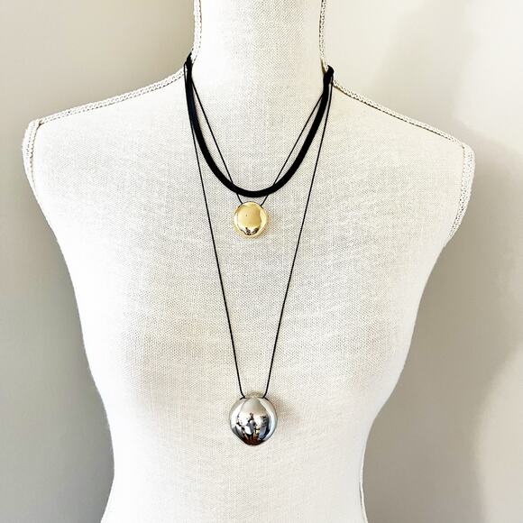 Chico’s Jewelry - NEW Chico’s Mixed Metal Multistrand Convertible Necklace